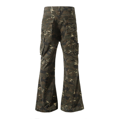 FLARED CAMO CARGO