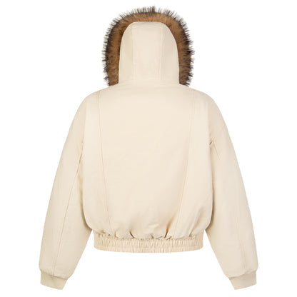 FUR- BOMBER JACKET