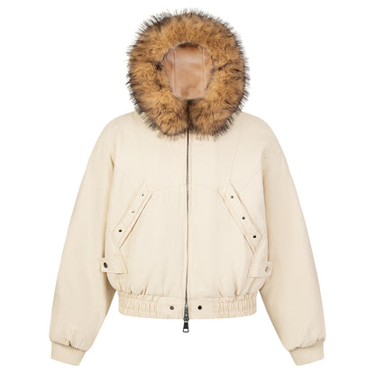 FUR- BOMBER JACKET