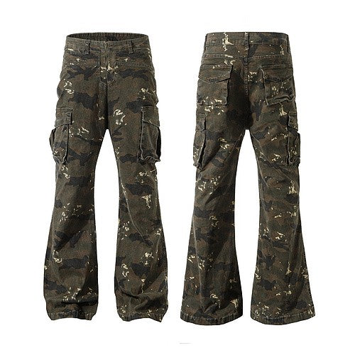 FLARED CAMO CARGO