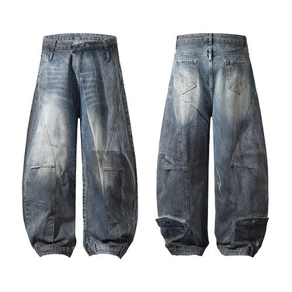 XTR- BAGGY DENIM PANTS