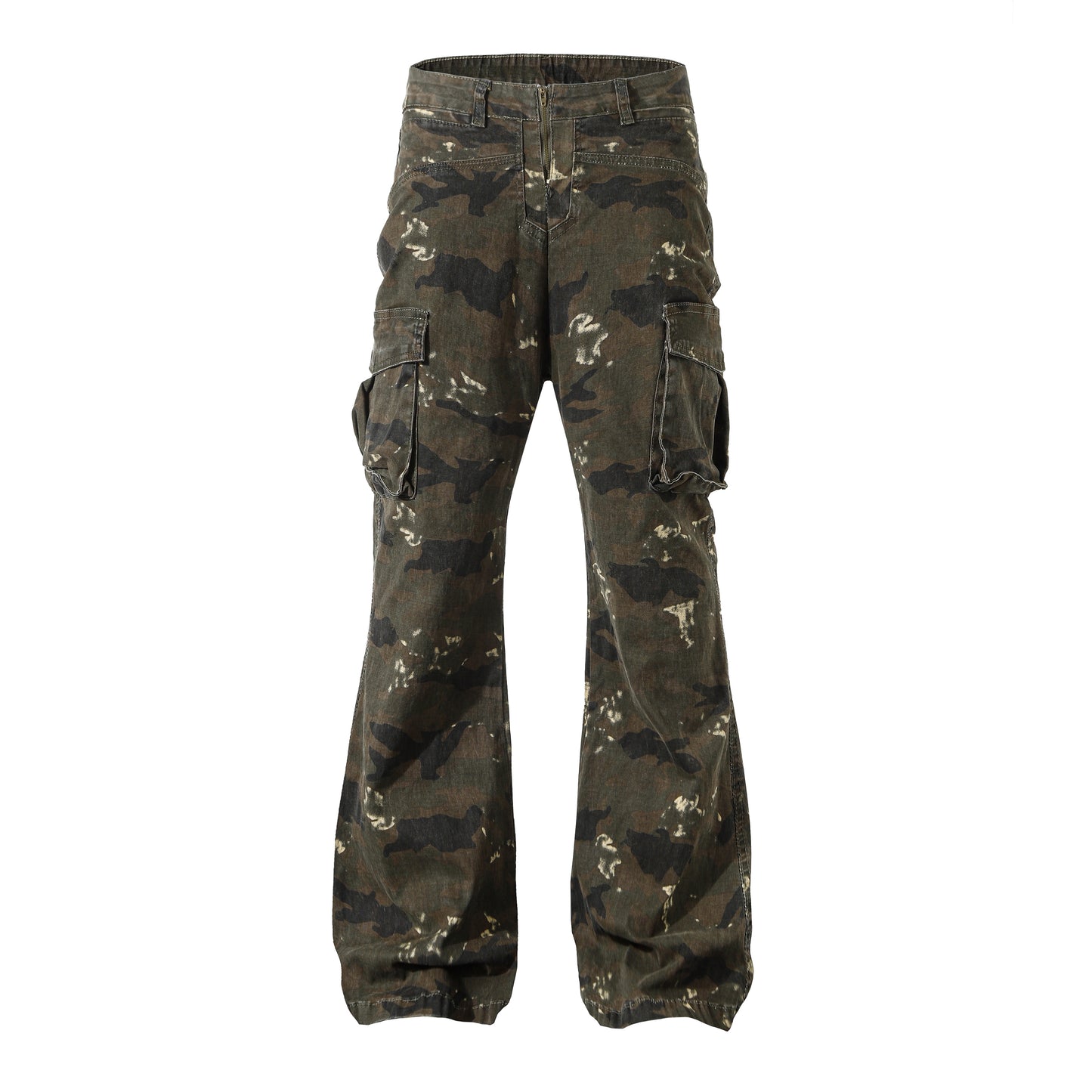 FLARED CAMO CARGO