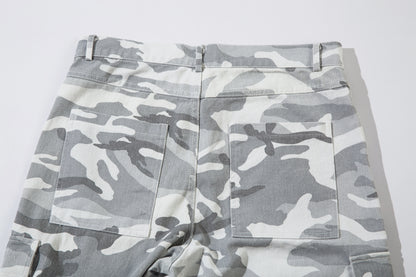 GREY- CAMO CARGO