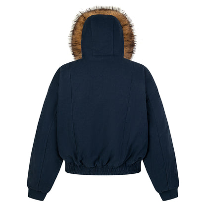 FUR- BOMBER JACKET