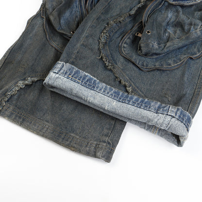 DISTRESSED DETAIL DENIM